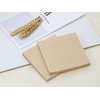Mini Skater 2 Pack Kraft Paper Sticky Notes 7.5x7.5cm Self-Stick