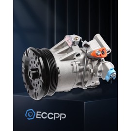 ECCPP A/C Compressor with Clutch for Scion xA xB 1.5L 2004 2005 2006 Fast Cooling A/C Compressor