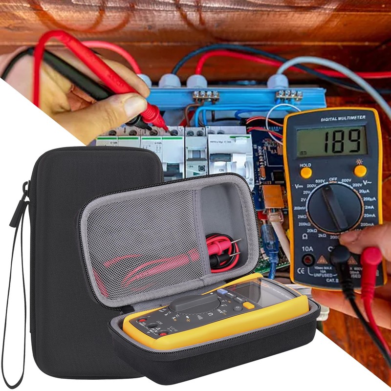 co2CREA Hard Case Compatible with Fluke 117/115 / 116/114 /