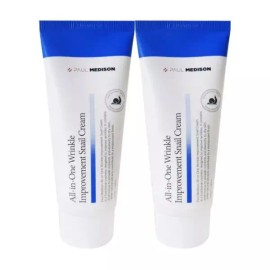 DY Global 폴메디슨 올인원 주름개 선 달팽이 크림 100ml 2개 / DY Polmedison All-in-One Wrinkle Care Snail Cream 100ml (2 pcs) / DY