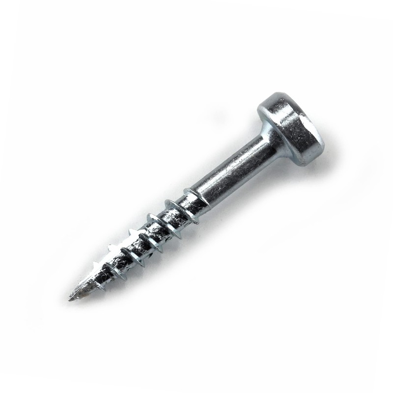Kreg SPS-C1-100 Zinc Pocket-Hole Screws, 1-Inch #7 Coarse Thread, Pan