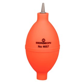 Bergeon 4657 Dust Blower to Clean Movements and Parts, Sunset Chevron Orange/Evening Red, Classic