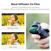 K&F Concept 4-pak Magnetic CPL + Black Diffusion 1/4 +