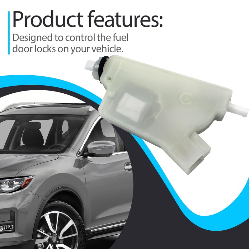 Generic White Fuel Filler Door Lock Actuator Fits for Nissan