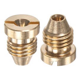 M METERXITY 1-Pack Foam Cannon Orifice Nozzle, 1.4mm Brass Universal Thread Tips for Snow Foam Lance/Garden Hose/Kitchen Cleaners, Sprayer Connector Replacement Nozzles