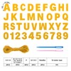 Bright Surface DIY Letter Banner Kit (Bright Gold)