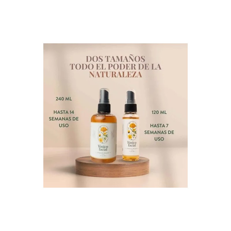 Tónico Facial Cempasúchil | Manzanilla 120 Ml