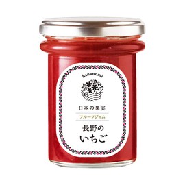 Hanami Fruit Jam Nagano Strawberry, 5.6 oz (160 g)