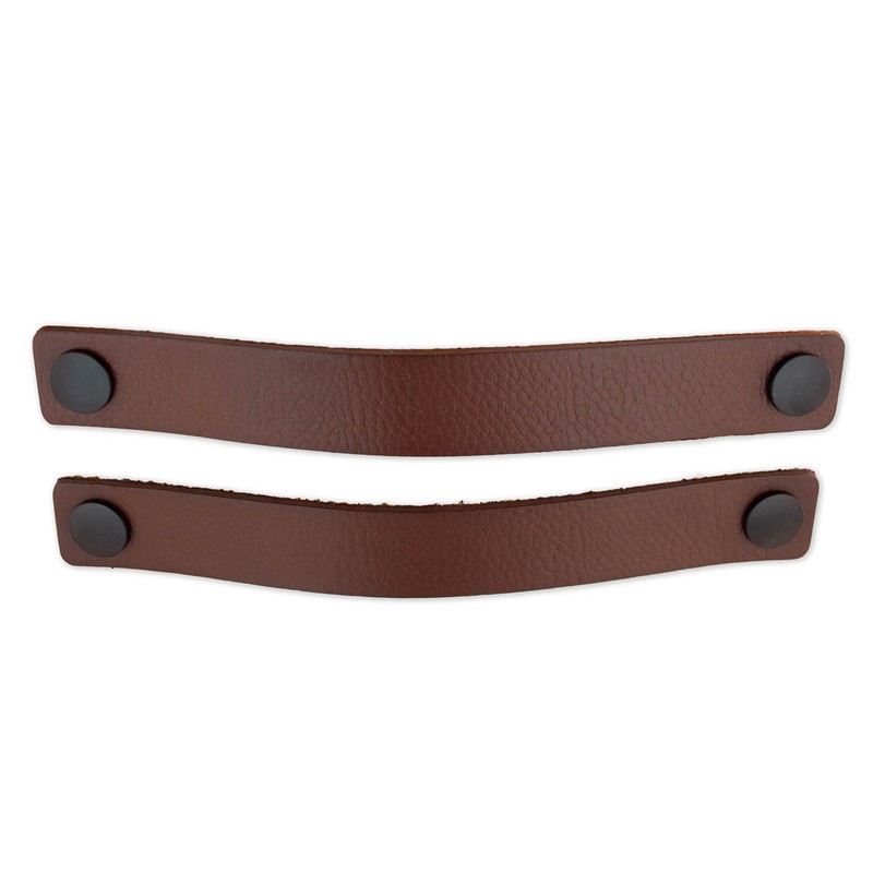 Brute Strength - Leather Handles for Furniture - Cognac -