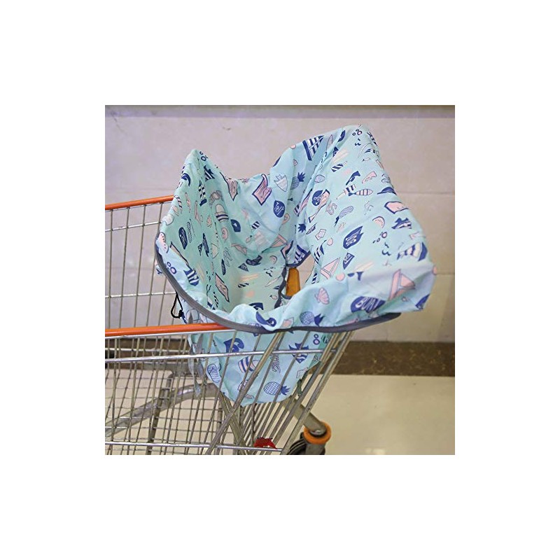 Cubierta de Paquete de Silla para Carrito de Compras Portátil,