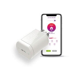 Somfy 1870508 Thermostatic Valve Connected io - For Controlling the Temperature of Hot Water Radiators with Tahoma (Switch) - Silent