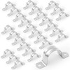 Yaocom 100 Pcs 1 1/4 Inch Pipe Strap Stainless Steel