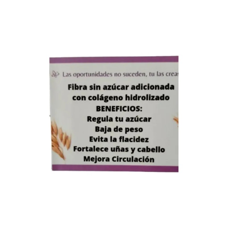 Colágeno Y Fibra Dietética 400g Biuty
