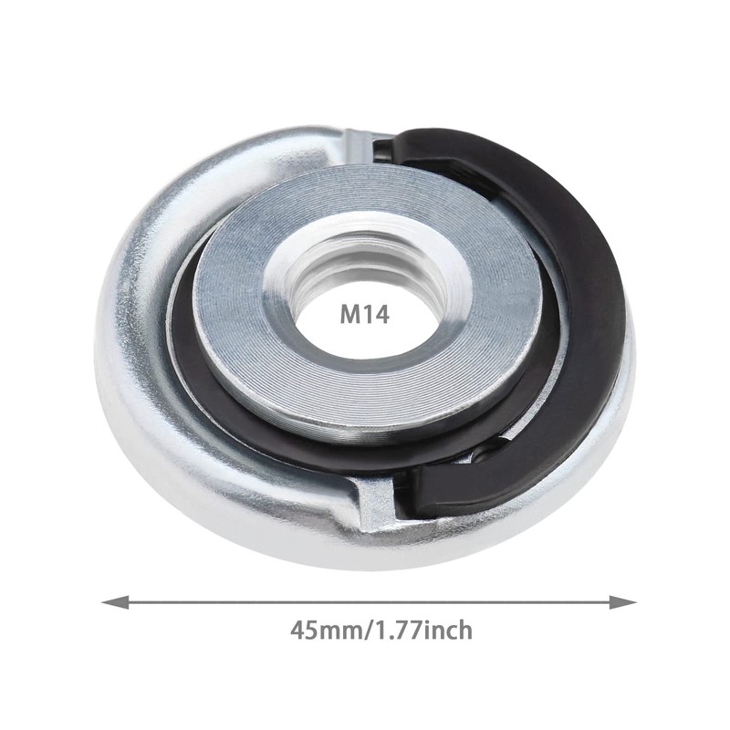 ECSiNG M14 Angle Grinder Locking Flange Nut for Angle Grinders