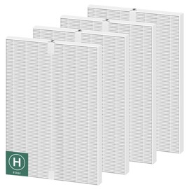 5500-2 Air Purifier Filter Replacement for Winix Plasmawave Air Purifier 5500-2 5300-2 6300-2 C535 AM80 AM90,4 Pack H13 Grade True HEPA Filter,Replace 116130 Filter H