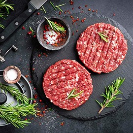 Australian Wagyu Beef Burgers - 2 PCS x 8 OZ - Premium Grade 100% Wagyu imported from Australia