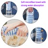 5-Pack Microfiber Cleaning Cloths, Reusable & Washable, Absorbent & Streak-Free,
