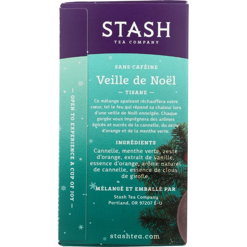 Stash Tea Company, Christmas Eve Herbal, 18 Count