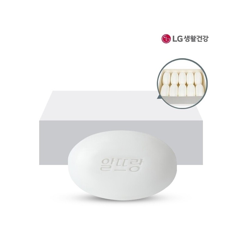 Altrang White Soap 130g 20 pieces / 알뜨랑 화이트 비누
