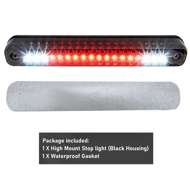 XUKEY 3rd Third Brake Light Cargo Lamp For 1988-98 Chevy