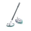 Casabella Tub and Tile Brush with 28 Inch Extendable Handle