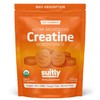 USDA Organic Ultra-Micronized Creatine Gummies for Men & Women; Orange