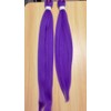 Set De 2 Extensiones De Cabello Trenzado Morado Estilo Rumi