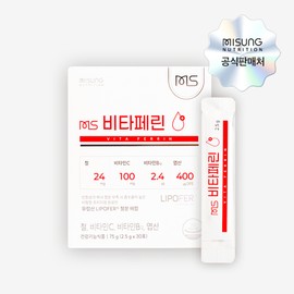 MS Vitaferrin non-heme iron iron nutritional supplement (30 packs), iron nutritional supplement for adolescent women and men, Kim Pharmacist TV / MS 비타페린 비헴철 철분영양제(30포), 청소년 여성 남성 철분영양제,김약사TV