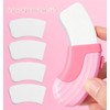 Pindda 4+1 Pack Rubber Erasers Sliding Retractable Eraser, Large White