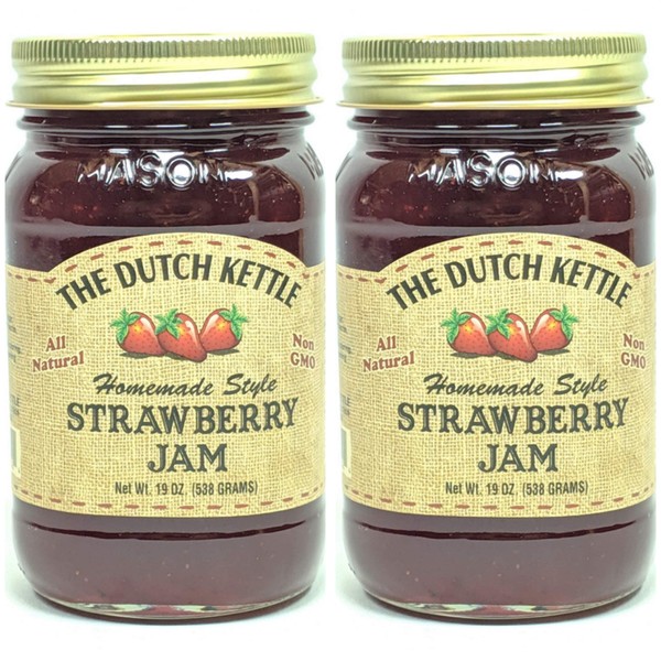 The Dutch Kettle Amish Homemade Style Seeded Strawberry Jam 2