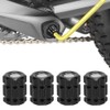 4Pcs Integrated Hollow Crank Cover Remover Tool Mountain Road Bike