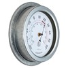 NeXtime Outdoor Thermometer Diameter 22 cm Metal Galvanised "Lily"