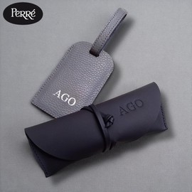 PERRÉ Tag Identificador de Equipaje en Cuero (Personalizado)