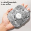 Silicone Body Scrubber in Shower for Men - with Enhanced