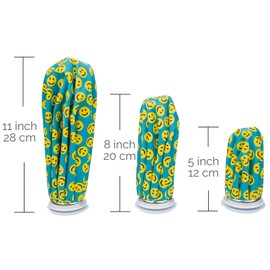 NeoTech Care Ice Bag, Screw Top Fillable, Reusable (Bananas Design, 8 inch)