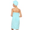 Vislivin Women Bath Wrap Towel for Shower Wrap & Head