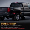 Gempro LED Dually Fender Side Marker Lights for 2001-2014 Chevy