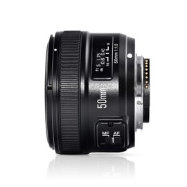 Yongnuo YN EF 50mm f/1.8 AF Single Focus Lens for Nikon Large Aperture Autofocus D800 D300S D700 D600 D5000 D5100 D5200 D5300 D5500 D3100 D320 0, etc