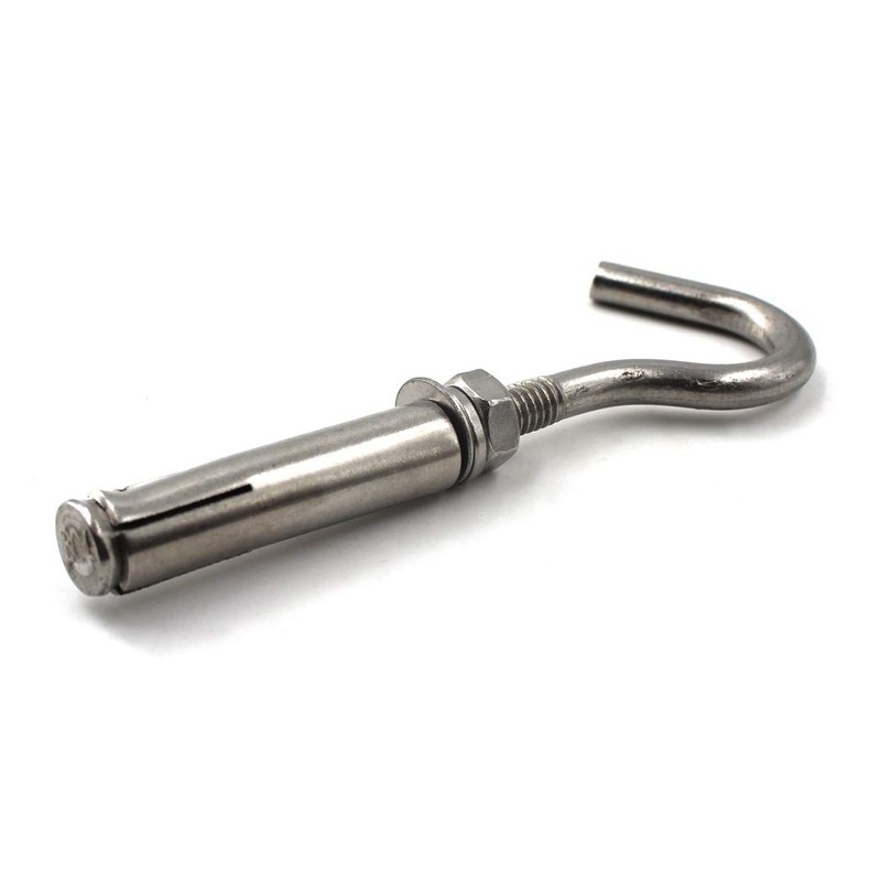 M6 Open Cup Hook Expansion Bolt 304 Stainless Steel Pack