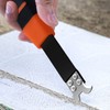 Red Black Blade Paint Scraper Ergonomic Practical Gypsum Cement Board