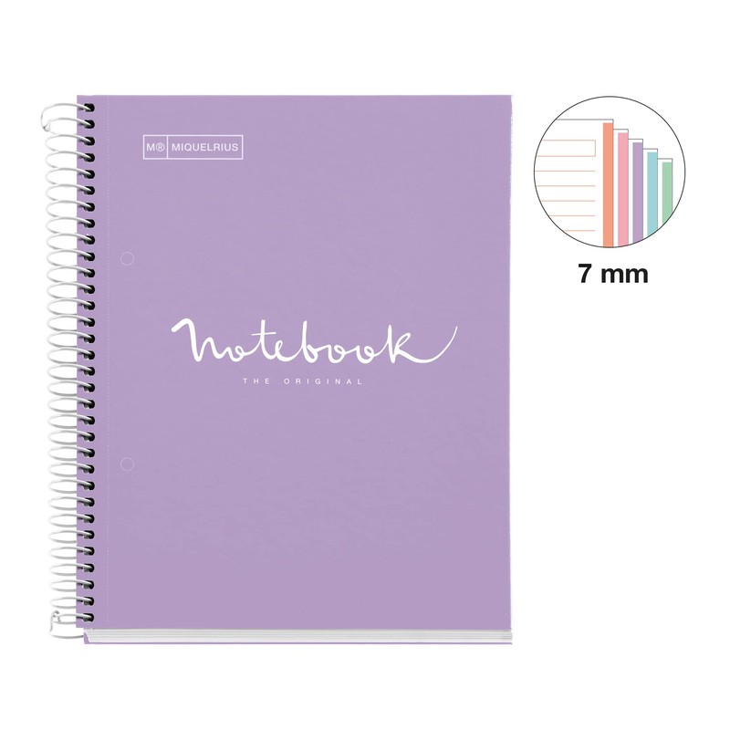 Miquelrius - Notebook A5 Notebook Emotions 120 Sheets 90 g/m²