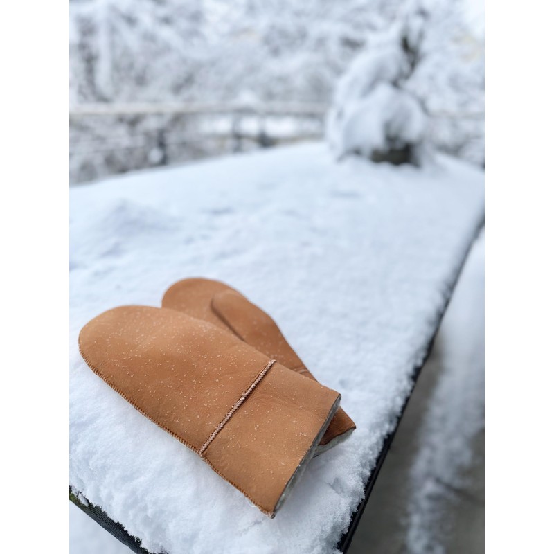 Rohn Moden Lambskin Gloves Nepal Cognac Real Lambskin for Men