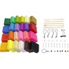 YIQI Polymer Clay - Polymer Clay 24 Colours Clay Oven