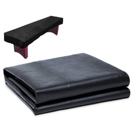 YDDS Waterproof Shuffleboard Table Cover for Shuffleboard Table 9ft Heavy Duty Leatherette Furniture Cover