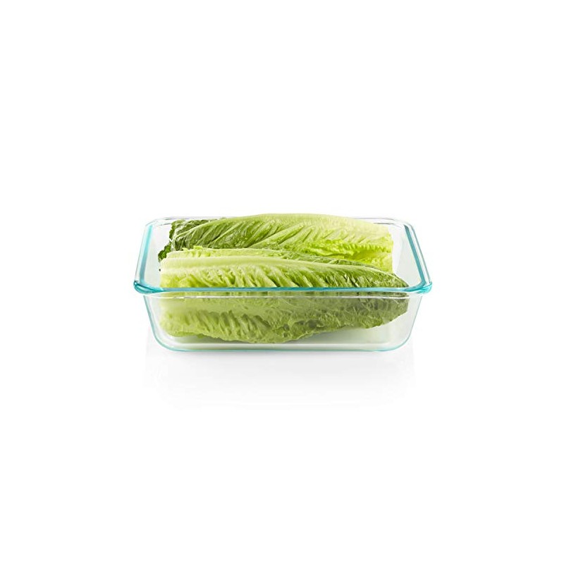 Snapware Snapware 6cup total solution rectangle food storage container glass,