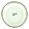 Porcelain French Absinthe Coaster/Saucer, 2f25, Green/Gold