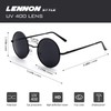 CGID E01 Retro Vintage Style Lennon Inspired Round Metal Circle