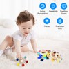 Arudyo Baby Teething Toys Silicone Teethers BPA Free Silicone Rudder