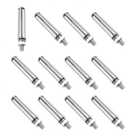 PATIKIL M6 x 60mm Expansion Bolts, 12Pcs 304 Stainless Steel Expansion Screw Bolts Sleeve Anchoring Fastener for Wall Concrete Brick Wall Drywall Air Conditioner, Silver