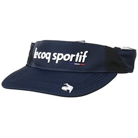 Cox Sportif Golf QGBVJC53W Men's Folding Visor, Storage, Absorbent, Quick Drying, Antibacterial, Deodorizing, Roundish Core, NV00 (navy)